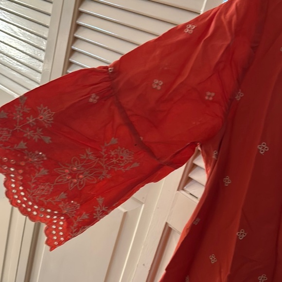 Coral Gap Eyelette Women's Dress - Picture 3 of 6